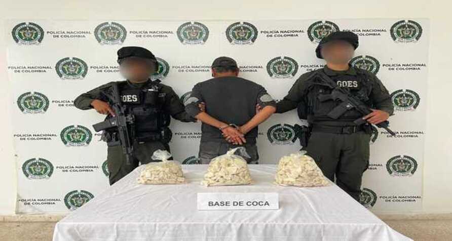 Capturados dos hombres por microtráfico en operativos simultáneos en Putumayo