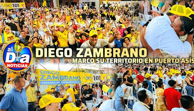 Diego Zambrano marcó su territorio en Puerto Asís