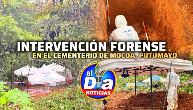 Inicia primera fase de intervención forense en el Cementerio Municipal de Mocoa